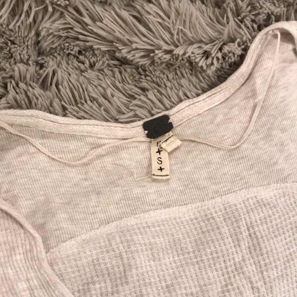 Free people thermal long sleeve classic style